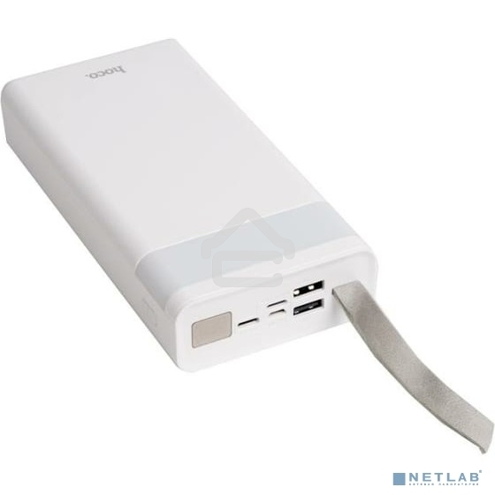 Портативный аккумулятор HOCO J73 Powerful desk lamp power bank, 2.0А (30000mAh), белый