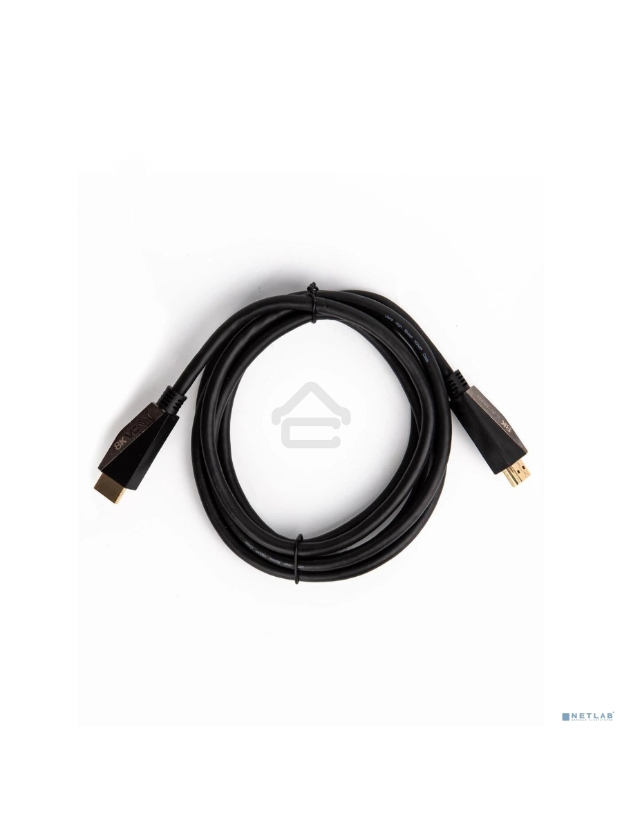 Кабель HDMI 19M/M,ver. 2.1, 8K@60 Hz 2m VCOM <CG860-2M>