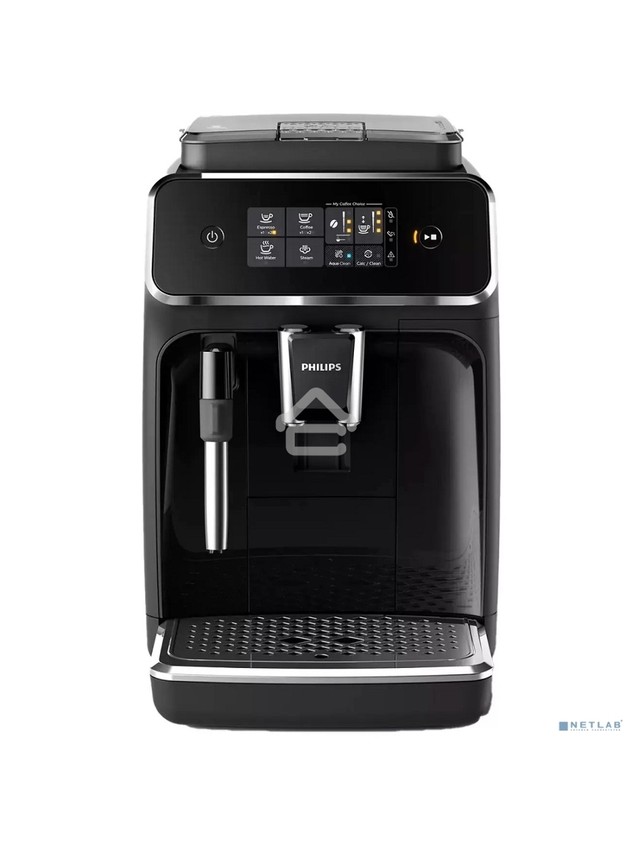 Кофемашина автоматическая Philips EP2224/10 черный, исп. кофе - молотый/зерновой, 1.8 л, 1500 Вт, 15 Бар.