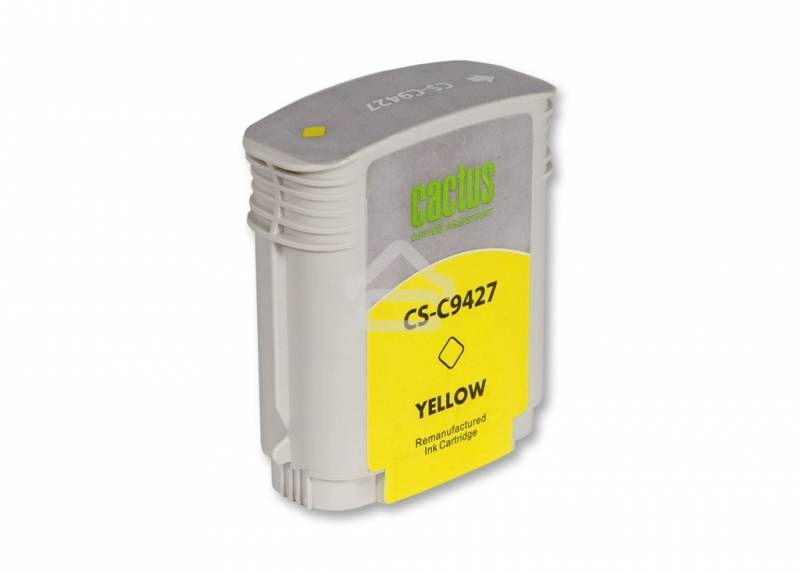 Картридж струйный Cactus CS-C9427 желтый для №85 HP DJ 30/130 (72мл)