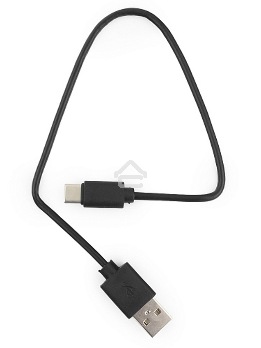 Кабель USB Гарнизон GCC-USB2-AMCM-0.3M, USB2.0 AM/ USB3.1 Type-C, 0.3м, пакет