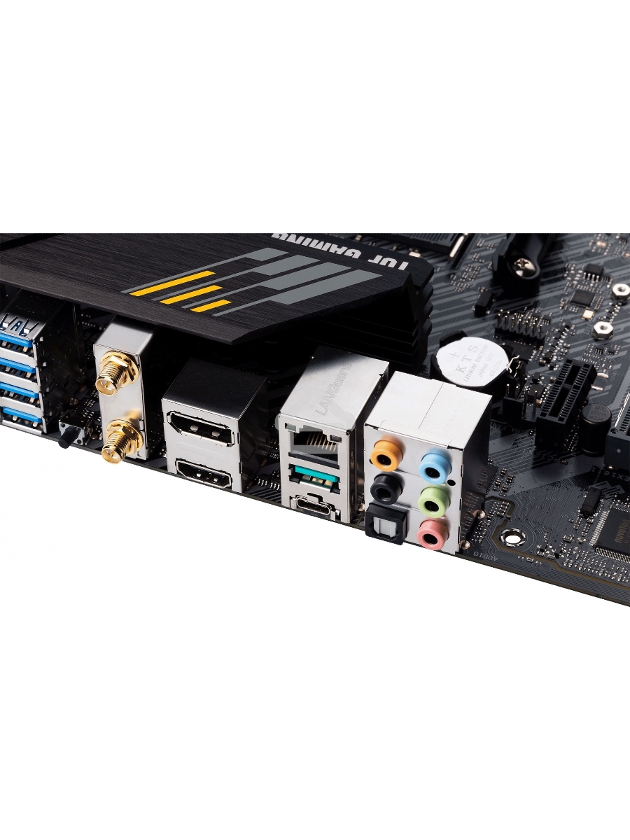 Материнская плата ASUS TUF GAMING B550M-PLUS WI-FI II, AM4, AMD B550, 4xDDR4, 4xSATA, 2xM.2, 1xPCIe 4.0 x16, 1xPCIe 3.0 x4, 1xPCIe x1, 1xDP, 1xHDMI, 1x 2.5Gb LAN, 1xUSB-C 3.2 Gen 2, 4xUSB-A 3.2 Gen 1, 2xUSB-A 2.0, 5x3.5 мм, TOSLINK, 7.1, mATX