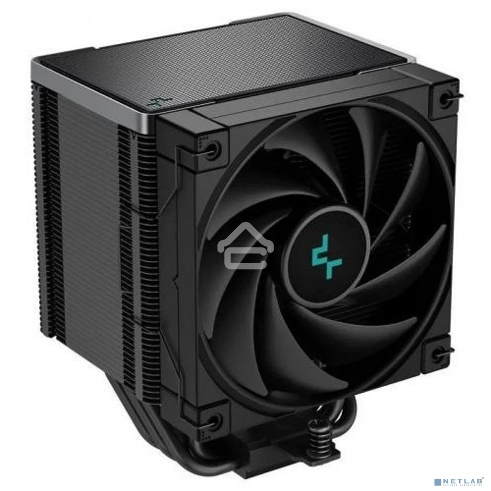 Кулер для процессора DEEPCOOL AK500 ZERO DARK черный, 120 мм, алюминий/медь, 1850 об/мин, 31.5 дБ, 4 pin, 240 Вт, 158 мм
