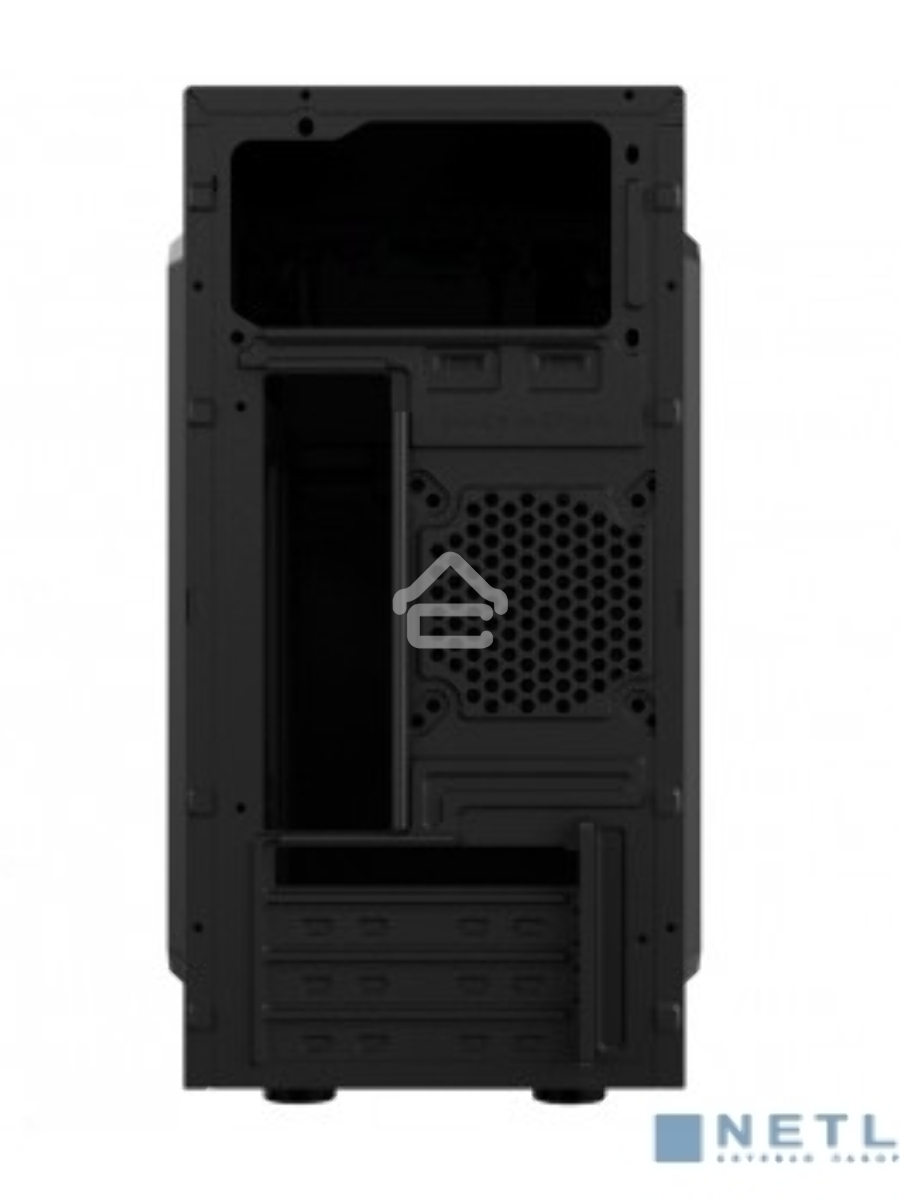 Компьютерный корпус mATX Minitower RD873, c БП PSU-ATX450-12EC, 2*USB 2.0, HD Audio+Mic, Black CBR PCC-MATX-RD873-450W