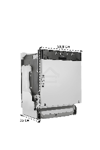 Встраиваемая посудомоечная машина Bosch SMV4EVX01E загрузка на 14 комплектов посуды, электронное управление, 6 программ, 59.8x55x81.5 см, нержавеющая сталь цвет, сушка: с открыванием дверцы/с теплообменником, индикация на полу: луч