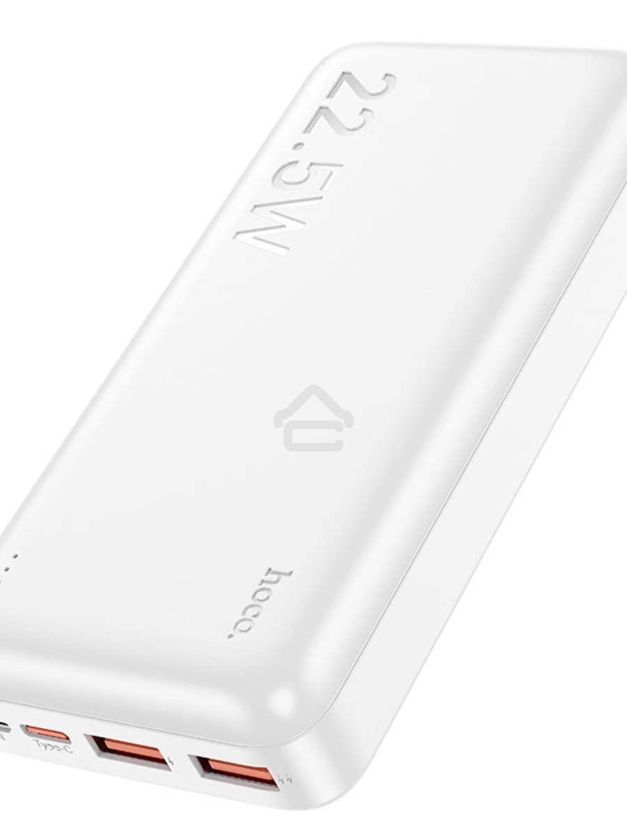 Портативный аккумулятор Hoco J101A, 20000мАч, 3A, белый