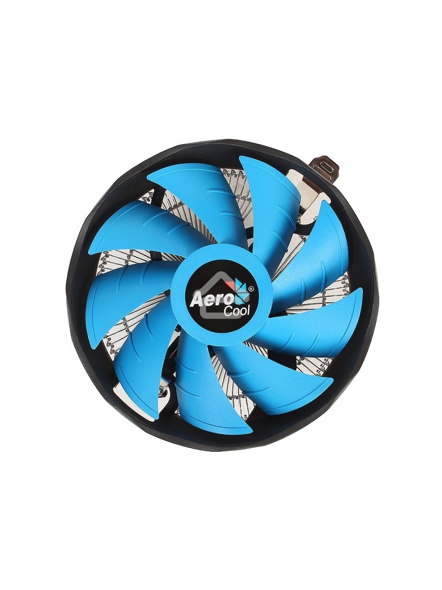 Кулер для процессора AeroCool / Formula Verkho Plus серебристый/черный, 120 мм, алюминий, 2000 об/мин, 26.5 дБ, 4 pin, 110 Вт, 68 мм