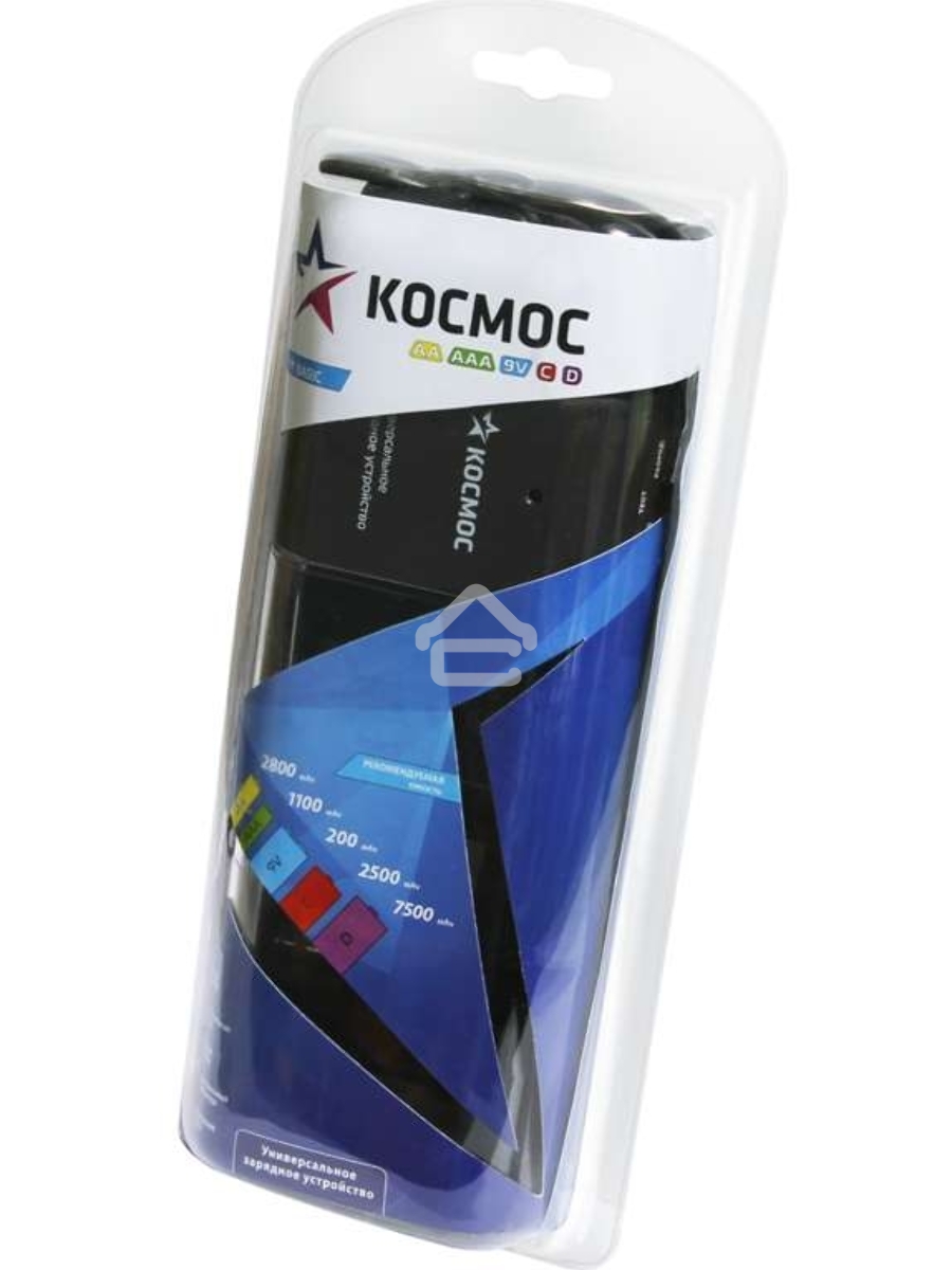 Зарядное устройство КОСМОС KOC509  509 (без аккум) (1-4 АА/ААА c d 2х9v)