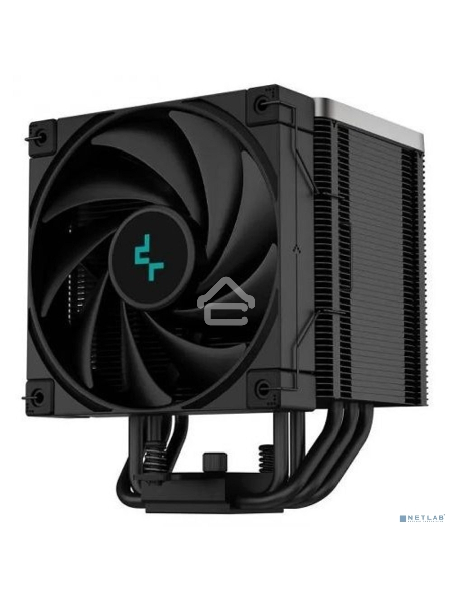 Кулер для процессора DEEPCOOL AK500 ZERO DARK черный, 120 мм, алюминий/медь, 1850 об/мин, 31.5 дБ, 4 pin, 240 Вт, 158 мм