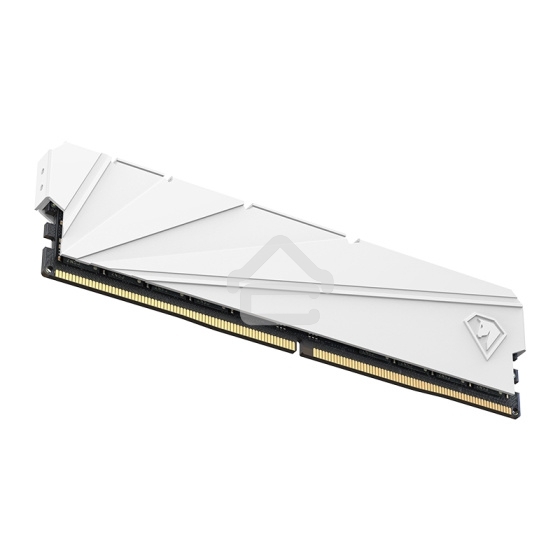 Оперативная память NETAC, DDR4, 8GB (1x8GB), 3200MHz, CL16, DIMM, с радиатором, белый