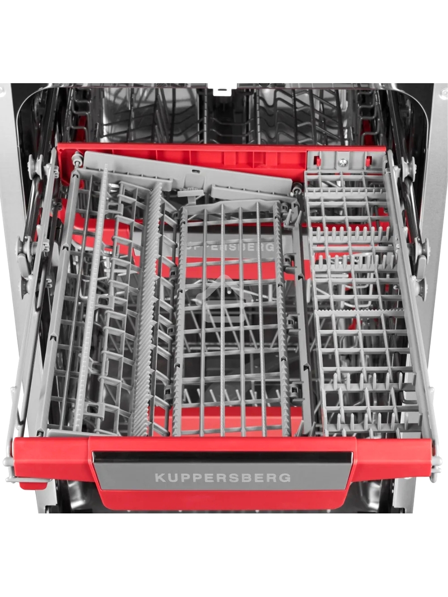 Встраиваемая посудомоечная машина Kuppersberg GLM 4580, серебристый, 44.8 см, 11 компл., 44 дБ, класс A++