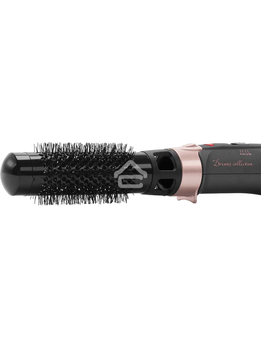 Фен-щетка POLARIS PHS1204i маренго/розовый , 1200Вт