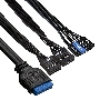 Компьютерный корпус Miditower ExeGate AA-442U2-AA350 (ATX, AA350 8 см, 1*USB+2*USB3.0, аудио, черный)