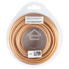 Леска для триммера армированная алюминием круглая, 2,7мм х 15м, блистер ALUFLEX Denzel