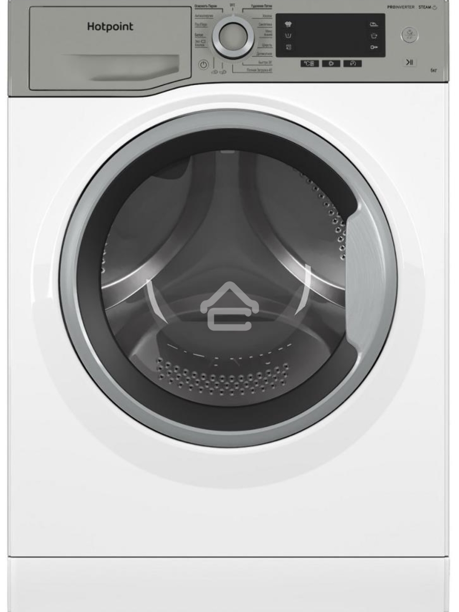 Стиральная машина Hotpoint NSD 6239 US VE RU белый, загр. фронтальная макс.: 6 кг 1200 об/мин класс: А