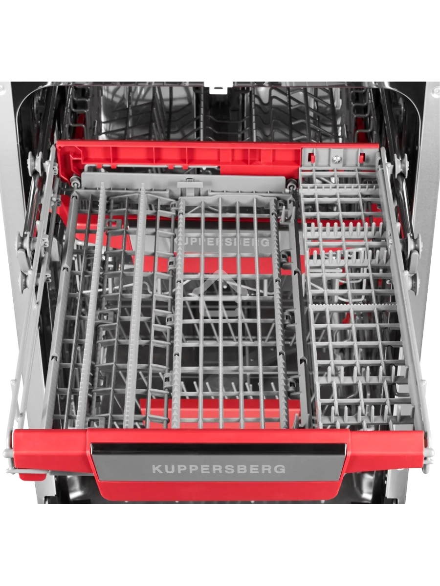 Встраиваемая посудомоечная машина Kuppersberg GLM 4580, серебристый, 44.8 см, 11 компл., 44 дБ, класс A++