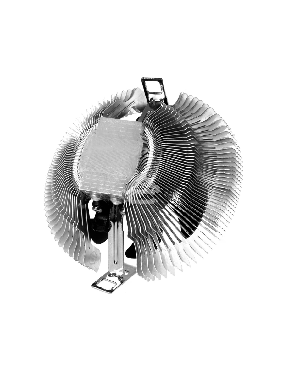 Кулер Cooler ID-Cooling DK-01S серебристый/черный 80мм алюминий 2200rpm 24db 3-pin 65W