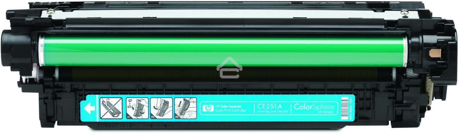 Картридж лазерный HP CE251A голубой для CLJ CM3530/CP3525 7000стр.