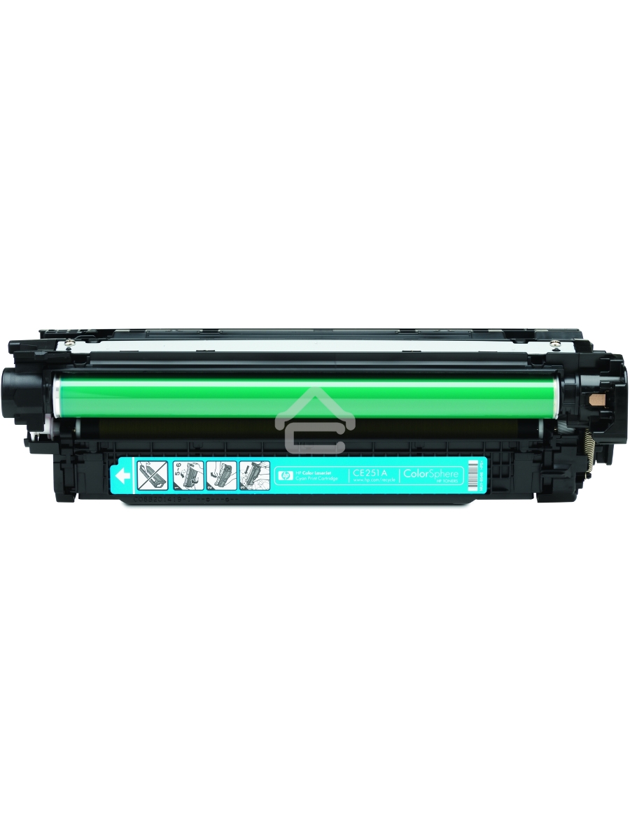 Картридж лазерный HP CE251A голубой для CLJ CM3530/CP3525 7000стр.