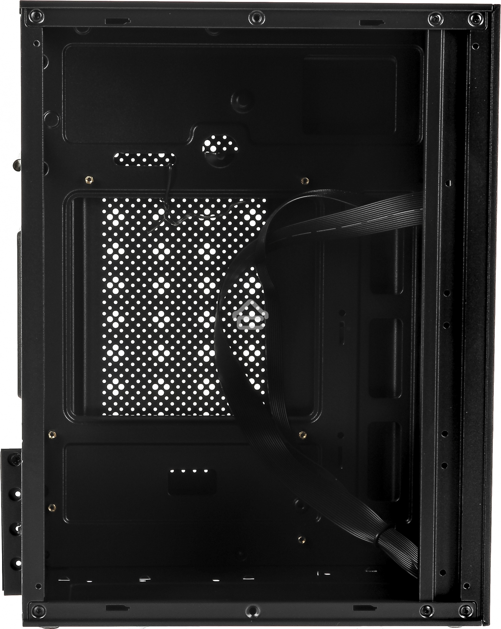 Компьютерный корпус Accord ACC-259 черный без БП mATX 2xUSB 2.0, audio