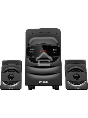 Микросистема Hyundai H-MS1404 черный 30Вт FM USB BT SD