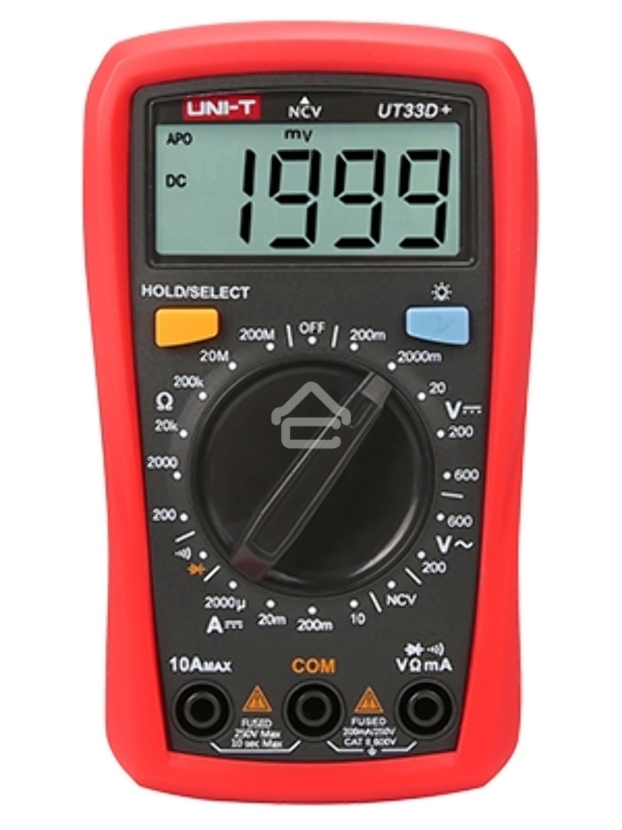 Портативный мультиметр UNI-T UT33C+
