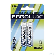 Аккумулятор Ergolux AAA-1100мА.ч Ni-Mh BL-2 NHAAA1100BL2 1.2В (блист.2шт)