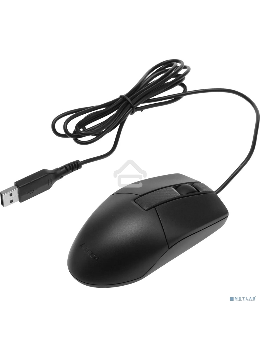 Клавиатура + мышь A4Tech KR-3330S клав:черный мышь:черный USB