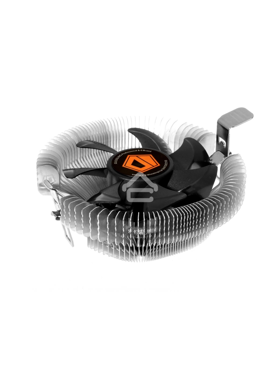Кулер Cooler ID-Cooling DK-01S серебристый/черный 80мм алюминий 2200rpm 24db 3-pin 65W