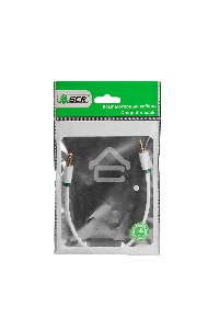 Кабель Greenconnect  аудио 3.0m jack 3,5mm/jack 3,5mm белый, зеленая окантовка, ультрагибкий, 28 AWG, M/M, Premium GCR-AVC1662-3.0m, экран, стерео Кабель Greenconnect  аудио 3.0m jack 3,5mm/jack 3,5mm белый, зеленая окантовка, ультрагибкий, 28 AWG, M/M, P