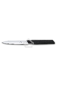 Нож кухонный Victorinox Swiss Modern (6.9003.10) стальной разделочный лезв.100мм прямая заточка черный