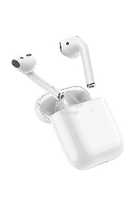 Наушники HOCO EW02 Plus беспроводные оригинальной серии с док станцией TWS  BT 5.1 белый