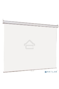 Настенный экран Lumien Eco Picture 164х240см (рабочая область 130х232 см) Matte White восьмигранный корпус, возможность потолочн./настенного крепления, уровень в комплекте, 16:9 (треугольная упаковка)