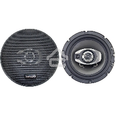 Колонки автомобильные Swat SP-B6 250Вт 88дБ 4Ом 16.5см (6 1/2дюйм) (ком.:2кол.) коаксиальные трехполосные