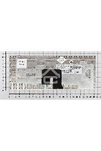 Клавиатура для ноутбука HP Mini 2133 2140 серебристая