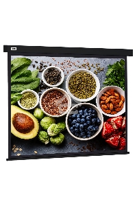 Экран Cactus 187x332см Wallscreen CS-PSW-187X332-BK 16:9 настенно-потолочный рулонный черный