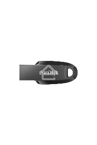 Флеш диск 128GB SanDisk CZ550 Ultra Curve, USB 3.2 черный