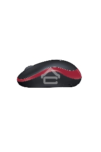 Мышь беспроводная Logitech M185, красный, 1000 dpi, радиоканал, USB, кнопки - 3