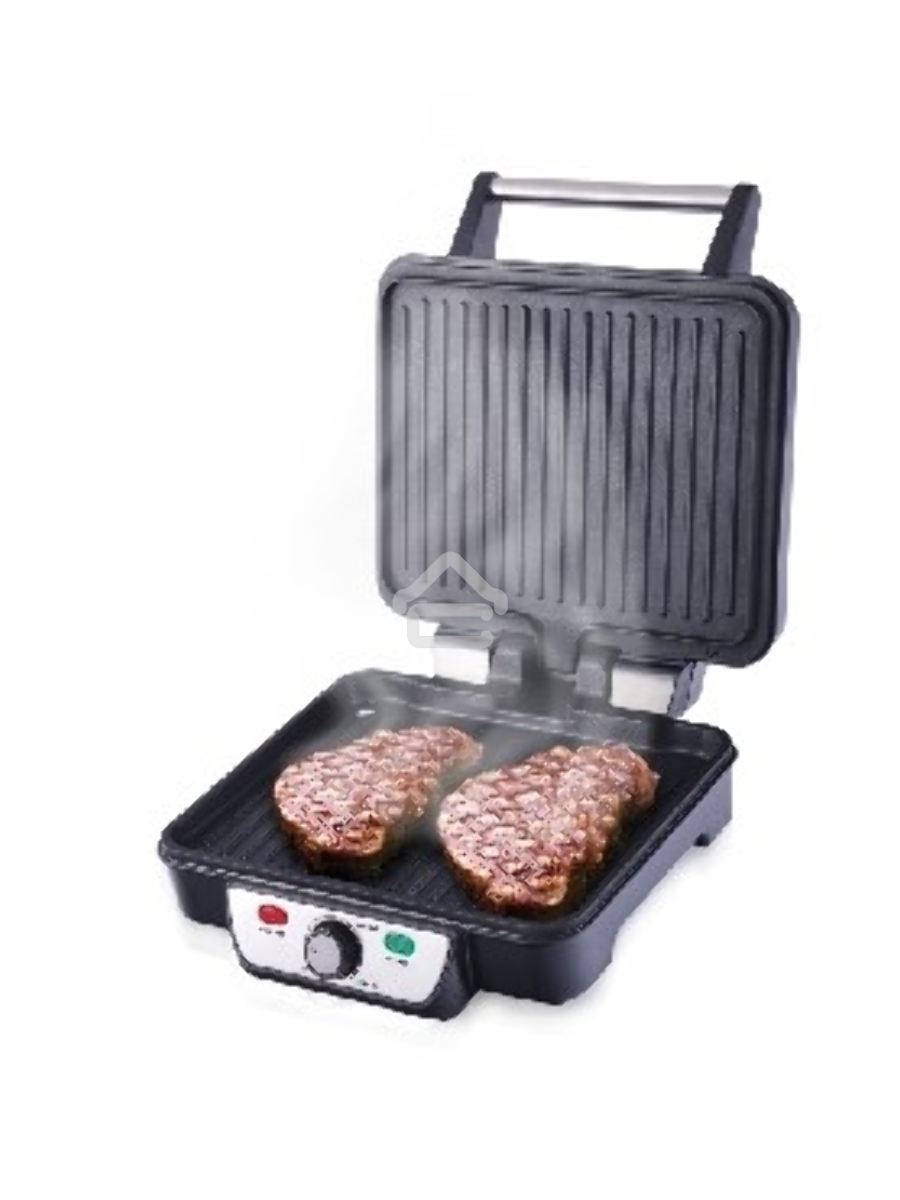 Гриль контактный Centek CT-1463 1800 Вт, 2 жаровни 280х230 мм, антипригар, нагрев 240 гр, нерж отдел