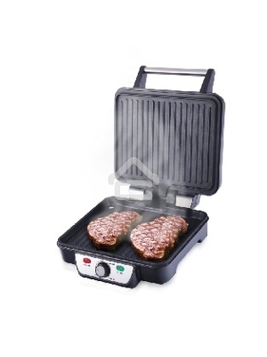 Гриль контактный Centek CT-1463 1800 Вт, 2 жаровни 280х230 мм, антипригар, нагрев 240 гр, нерж отдел