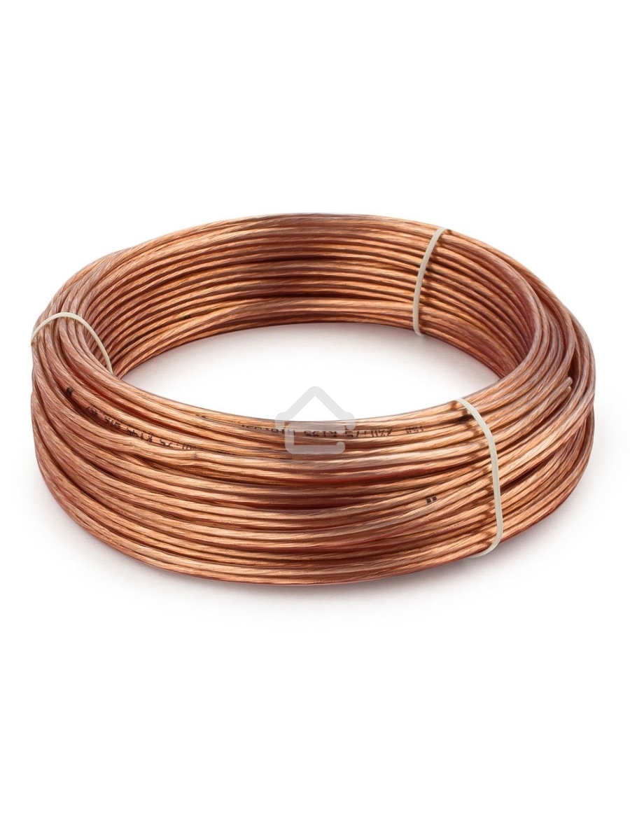 Акустический кабель Cablexpert CC-TC2x0,75-20M, прозрачный,  20 м, бухта