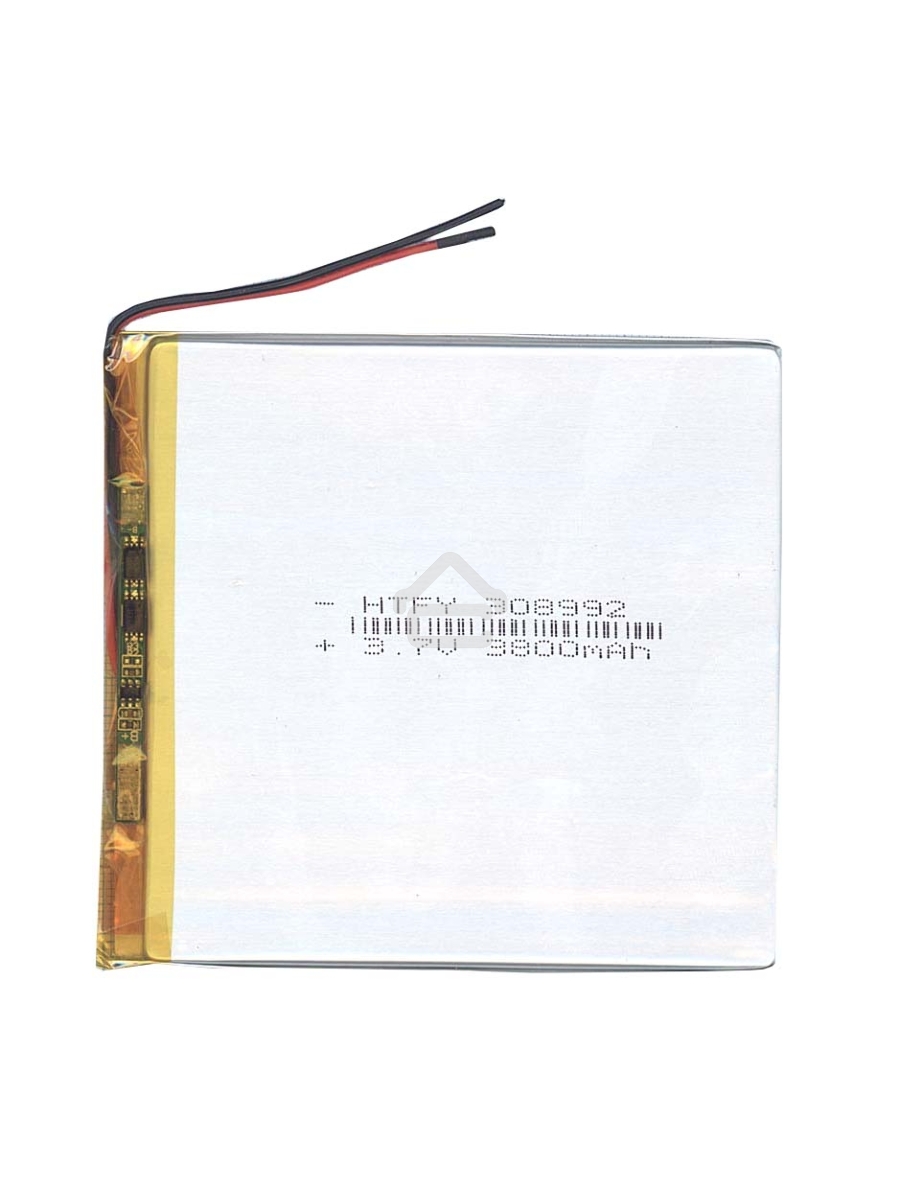 Аккумулятор Li-Pol (батарея) 3*89*92мм 2pin 3.7V/3800mAh