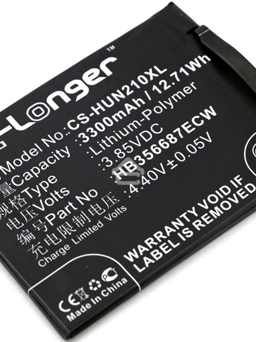 Аккумулятор CameronSino CS-HUN210XL HB356687ECW для Huawei Honor 7X3.85V / 3300mAh / 12.71Wh