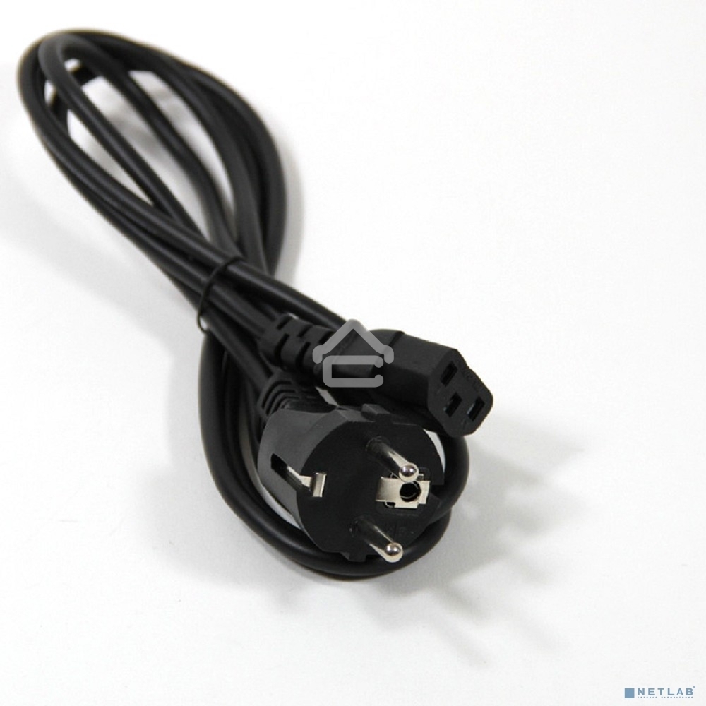 Кабель компьютер - розетка 1,5 м 220V (Европейский стандарт) VCOM/TELECOM