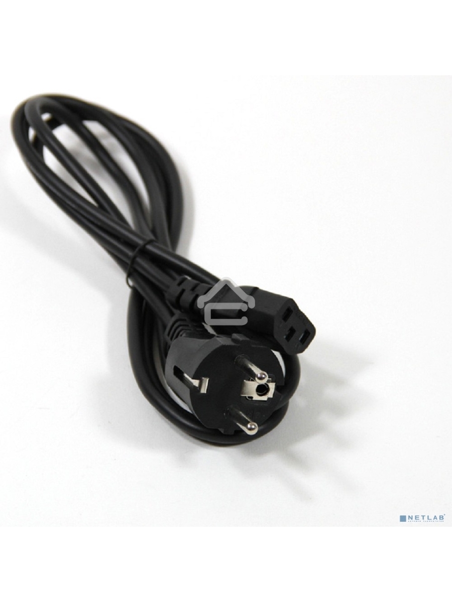 Кабель компьютер - розетка 1.8m 220V (Европейский стандарт) VCOM/TELECOM