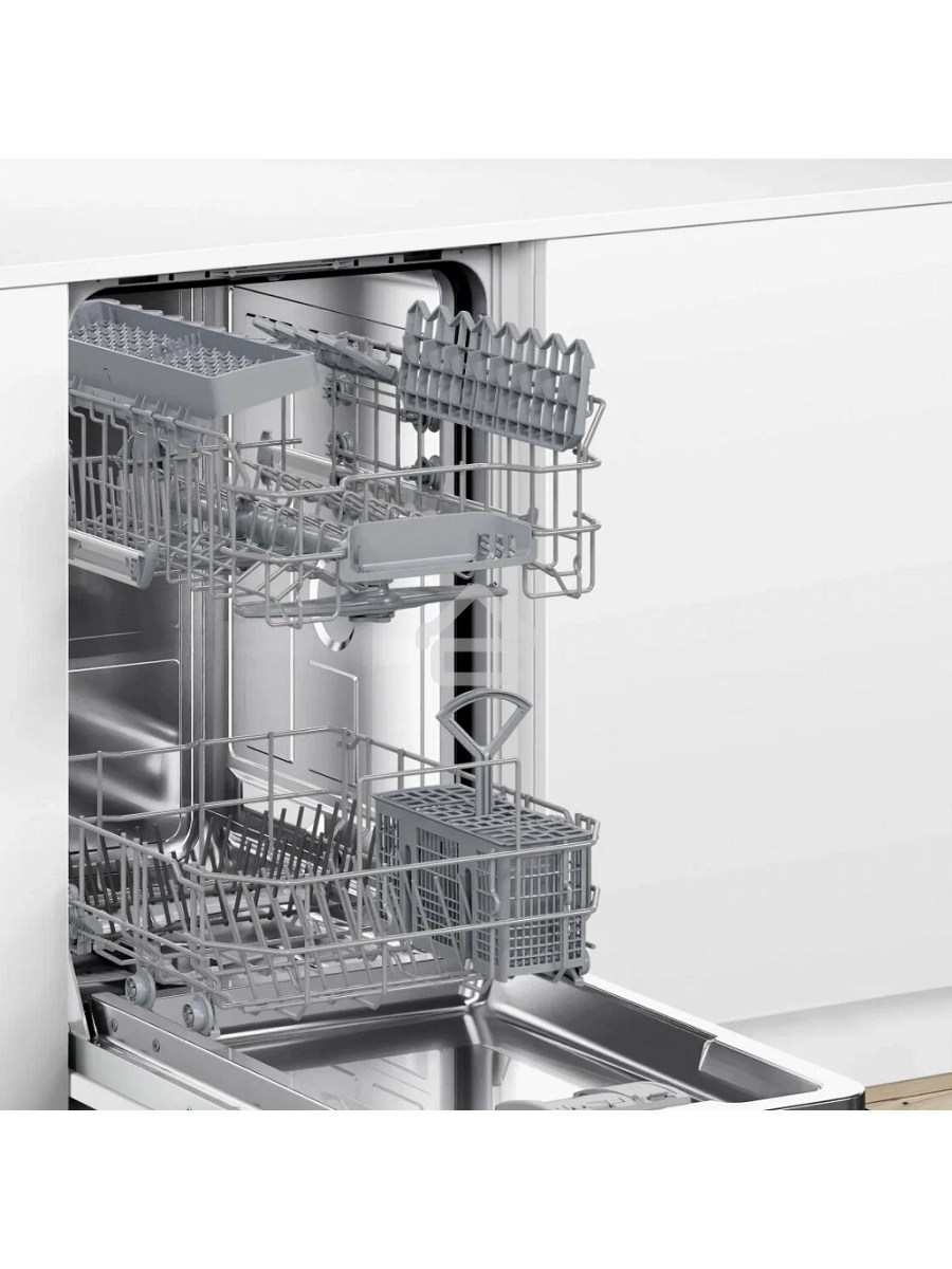 Встраиваемая посудомоечная машина Bosch SPV2HKX42E, черный, 44.8 см, 10 компл., 46 дБ, класс E