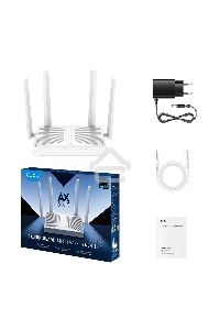 Роутер беспроводной Cudy WR3000E AX3000 10/100/1000BASE-TX белый