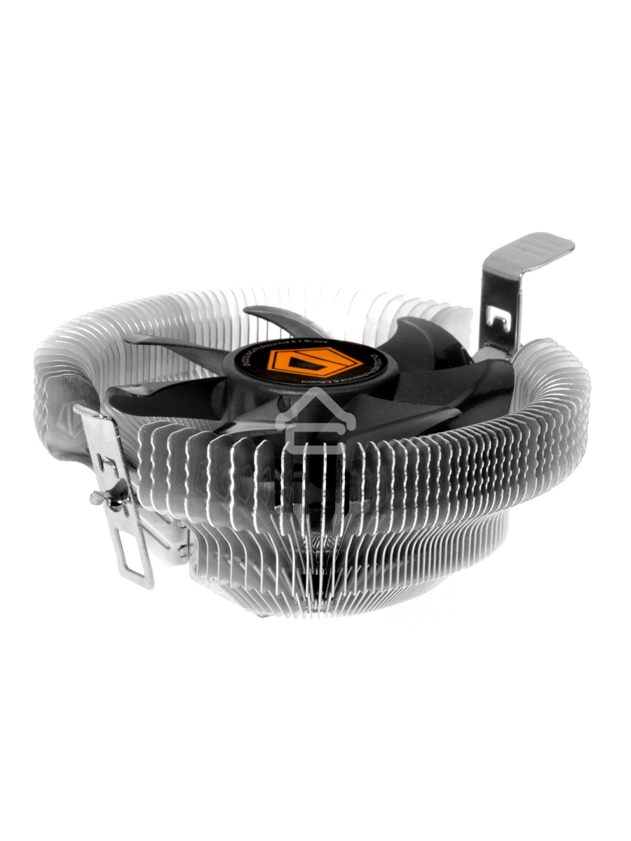 Кулер Cooler ID-Cooling DK-01S серебристый/черный 80мм алюминий 2200rpm 24db 3-pin 65W