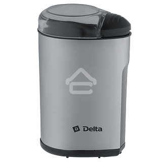 Кофемолка Delta DL-92К (160 Вт,вместимость 65г,пригодна для перемалывания кофе, орехов и специй, лезвия и корпус из нерж. стали.)