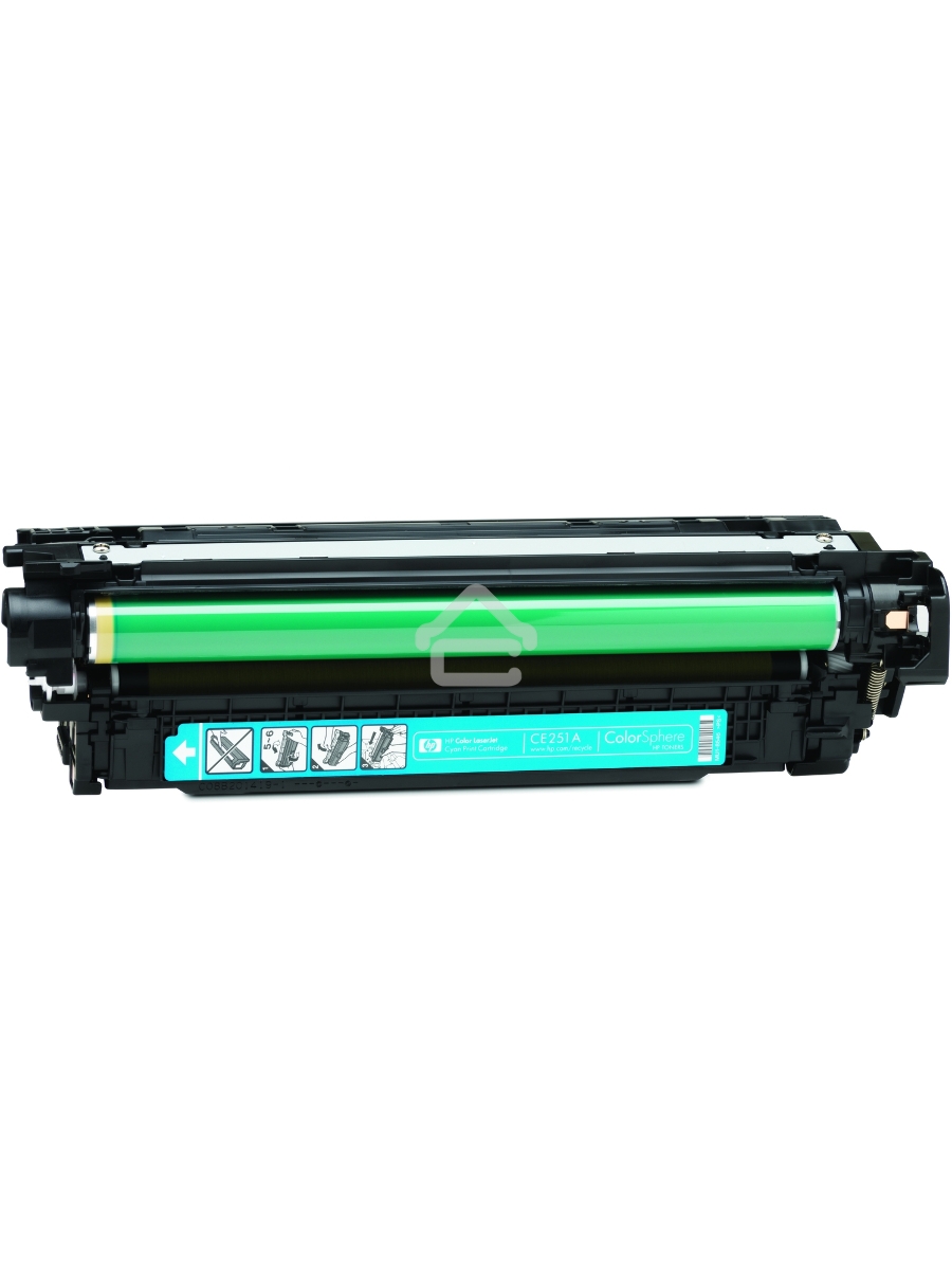 Картридж лазерный HP CE251A голубой для CLJ CM3530/CP3525 7000стр.
